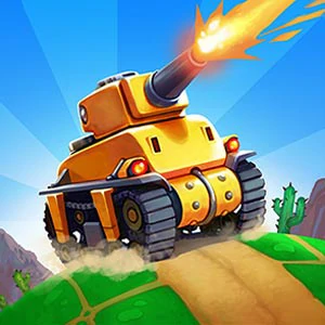 Super Tank Wrestle gameplay screenshot - similar to Fancy Popping 2