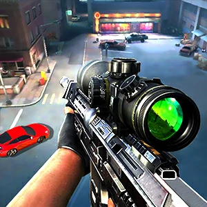 Sniper Game gameplay screenshot - similar to Lay Rail