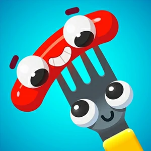 Sausage Flip gameplay screenshot - similar to Card