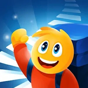 Stair Run Online gameplay screenshot - similar to Hit Em Up