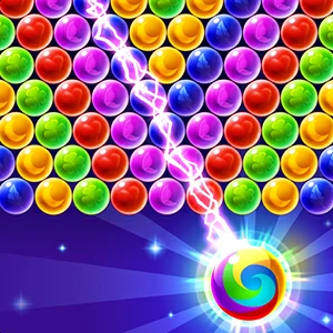 Bubble pop gameplay screenshot - similar to Parkour Run