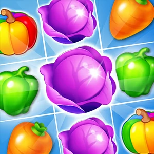 Farm Heroes Match gameplay screenshot - similar to Stack Run 3D