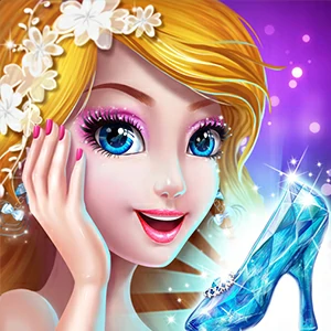 Cinderella Banquet Hand Spa gameplay screenshot - similar to Bubble Fight.io