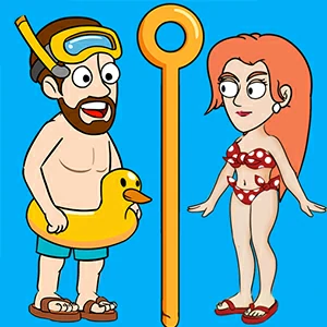 Love Pin Online gameplay screenshot - similar to Bubble Spin