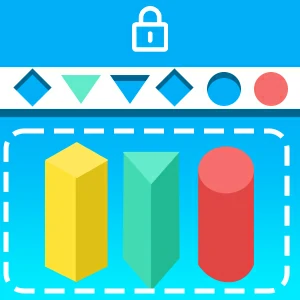 Figures gameplay screenshot - similar to Cooking Fast