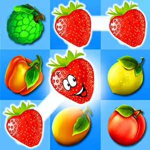Fruits Match 3 gameplay screenshot - similar to SnakeBlast