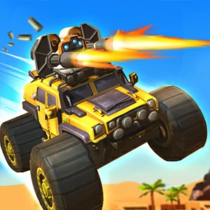 Battle Cars gameplay screenshot - similar to Galactic War
