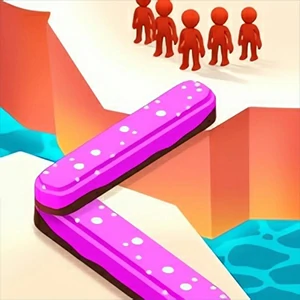 Rotating Bridge gameplay screenshot - similar to Color Eggs
