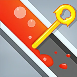 Color Fall gameplay screenshot - similar to Draw Up