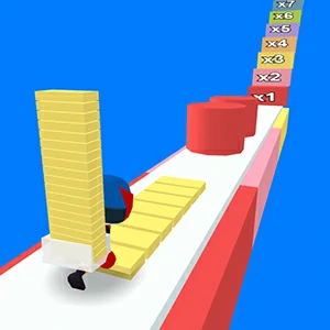 Stair Run 3D gameplay screenshot - similar to Pool Puzzle