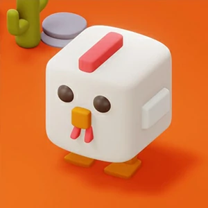 Crossy Chicken gameplay screenshot - similar to SpeedRacer