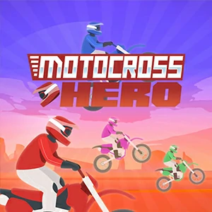 Motocross Hero gameplay screenshot - similar to Space Blaze DX