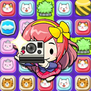 NekoPang gameplay screenshot - similar to Cluster Duck
