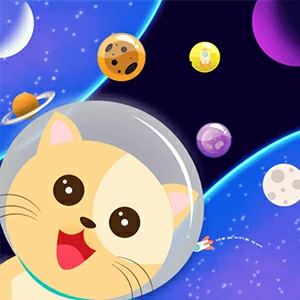 Space Bubble gameplay screenshot - similar to Hexasort