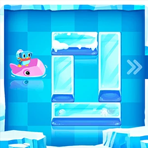 Penguin Escape gameplay screenshot - similar to Brainstorm