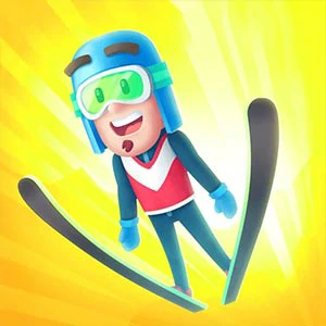 Ski gameplay screenshot - similar to Attack City