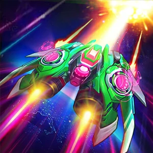 Star Wing gameplay screenshot - similar to Smiley Cubes