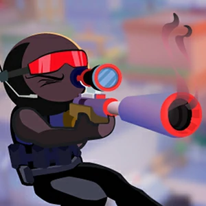 Sniper Trigger Revenge gameplay screenshot - similar to Draw Pen Rush