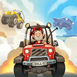 Uphill Racer 2 gameplay screenshot - similar to Impossible Lite Dash