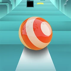 Crazy Ball 3D gameplay screenshot - similar to Galactic Cop