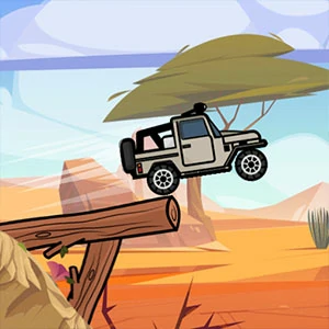 Jeep gameplay screenshot - similar to Beach Run