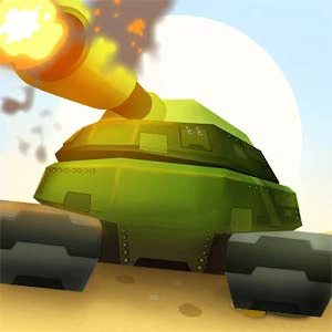 Armored Blasters gameplay screenshot - similar to Popsicle Stack