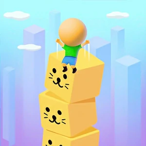 Stack Run 3D gameplay screenshot - similar to MAX AXE