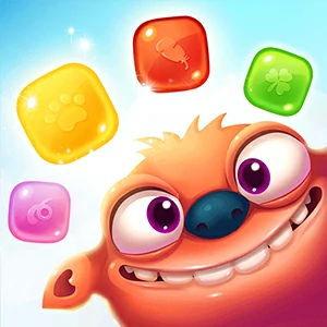 Jelly Boom gameplay screenshot - similar to Colour Dozer