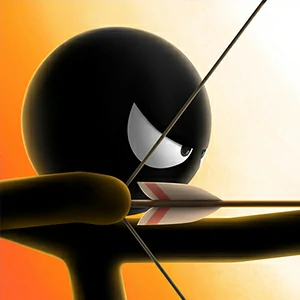 Stickman Archer Adventure gameplay screenshot - similar to TankWar