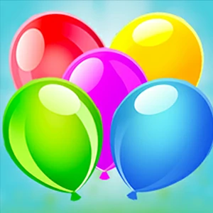 Balloon Rescue gameplay screenshot - similar to Master Fall Down