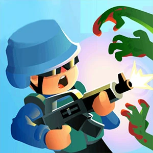 Zombie Sniper gameplay screenshot - similar to Running Collector