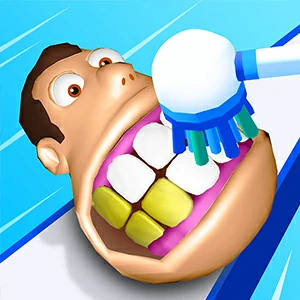 Teeth Runner gameplay screenshot - similar to Sky roller
