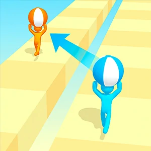 Tricky Track 3D Online gameplay screenshot - similar to Descent