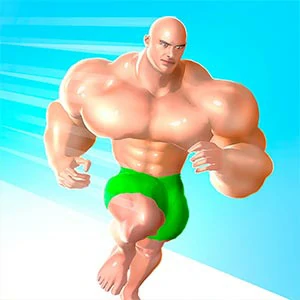 Muscle Rush gameplay screenshot - similar to Bubble Cat