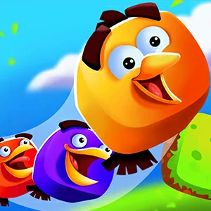 Birds VS Blocks gameplay screenshot - similar to Phone Case DIY