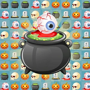 Pop Halloween gameplay screenshot - similar to Panda Flash