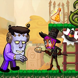 Frankenstein gameplay screenshot - similar to Block Tower