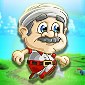 Uncle Ahmed gameplay screenshot - similar to Draw Defense
