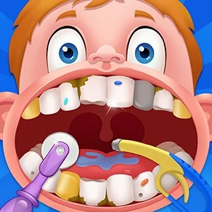 Little Lovely Dentist gameplay screenshot - similar to Space Purge