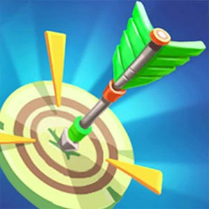 Ninja Hits gameplay screenshot - similar to Chroma Challenge