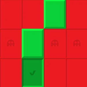Dont Touch The RED gameplay screenshot - similar to Space Box