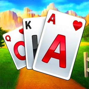 Solitaire TriPeaks Harvest gameplay screenshot - similar to Stealth Killer