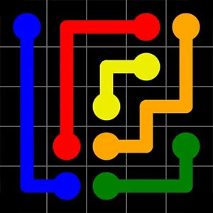 Flow Free Online gameplay screenshot - similar to Gladiator Attack