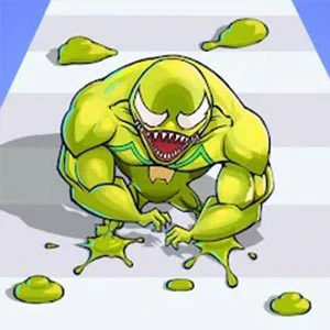 Slime Warrior Run gameplay screenshot - similar to Happy Go