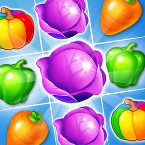 Farm Crush gameplay screenshot - similar to Click And Dance