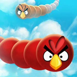 Slither Birds gameplay screenshot - similar to Mosquito Run
