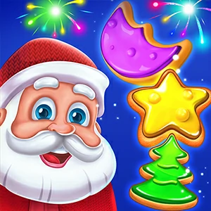 Christmas crush gameplay screenshot - similar to Brainstorm