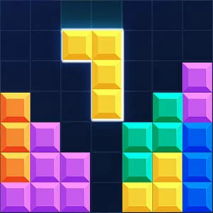 Puzzle Block gameplay screenshot - similar to Dance Master Mat