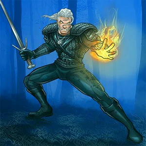 Witch Killer gameplay screenshot - similar to Rolling Blocks