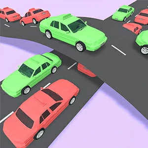 Crazy Intersection gameplay screenshot - similar to Whooo
